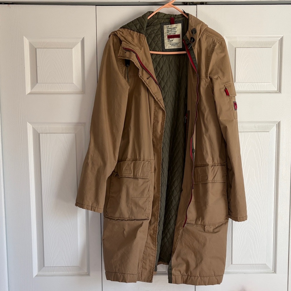 Abercrombie vintage Hooded Parka Coat